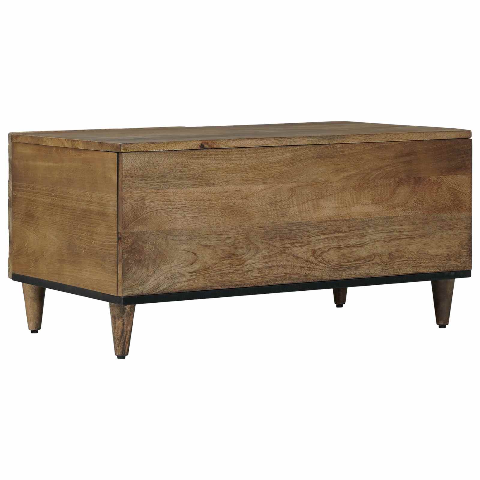 vidaXL Stolik kawowy Brązowy 80 x 50 x 40 cm Drewno z mango