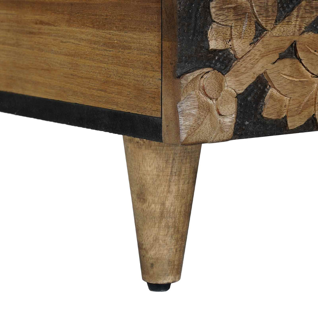 vidaXL Stolik kawowy Brązowy 80 x 50 x 40 cm Drewno z mango
