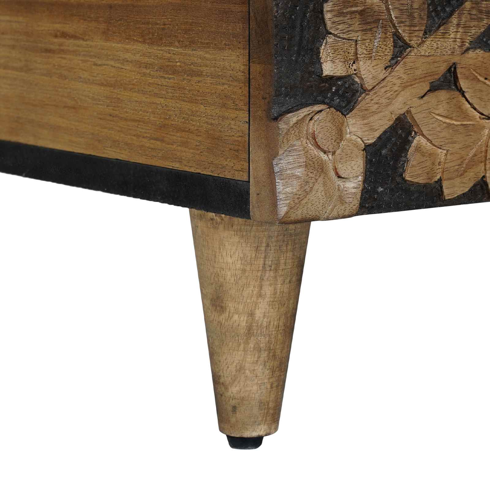 vidaXL Stolik kawowy Brązowy 80 x 50 x 40 cm Drewno z mango