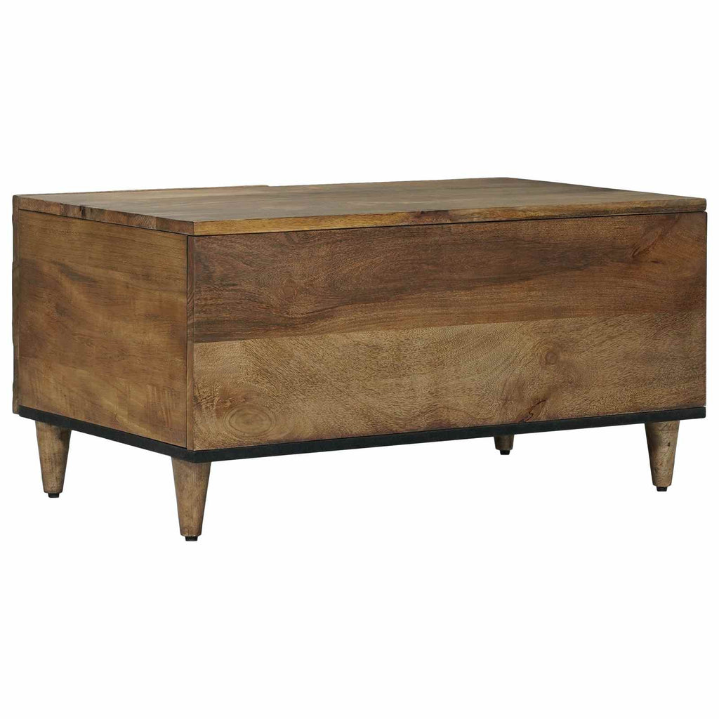 vidaXL Stolik kawowy Brązowy 80 x 50 x 40 cm Drewno z mango