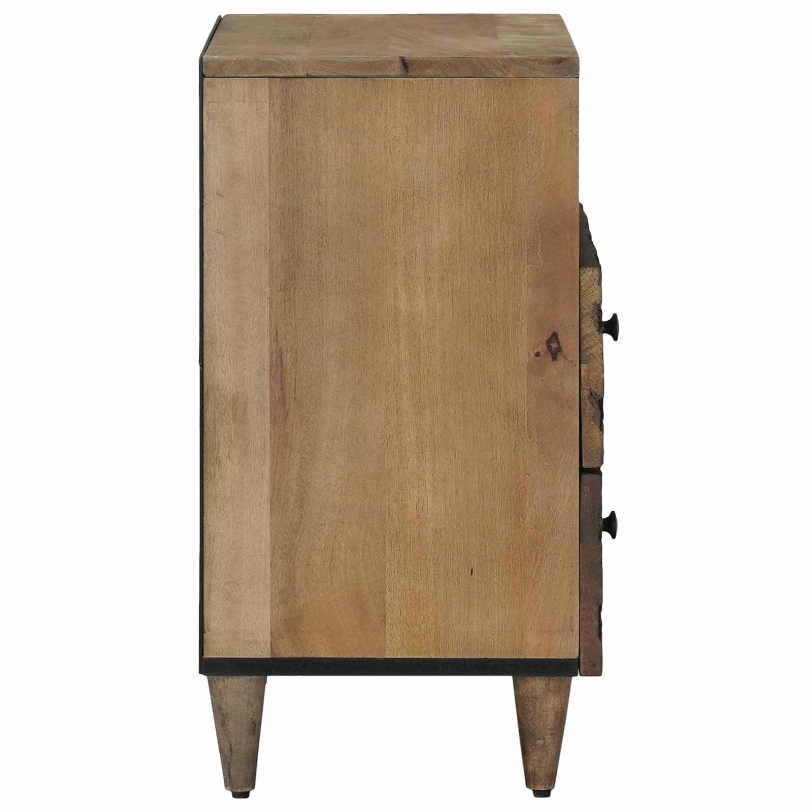 vidaXL Szafka łóżkowa Brązowy 50 x 33 x 60 cm Drewno z mango