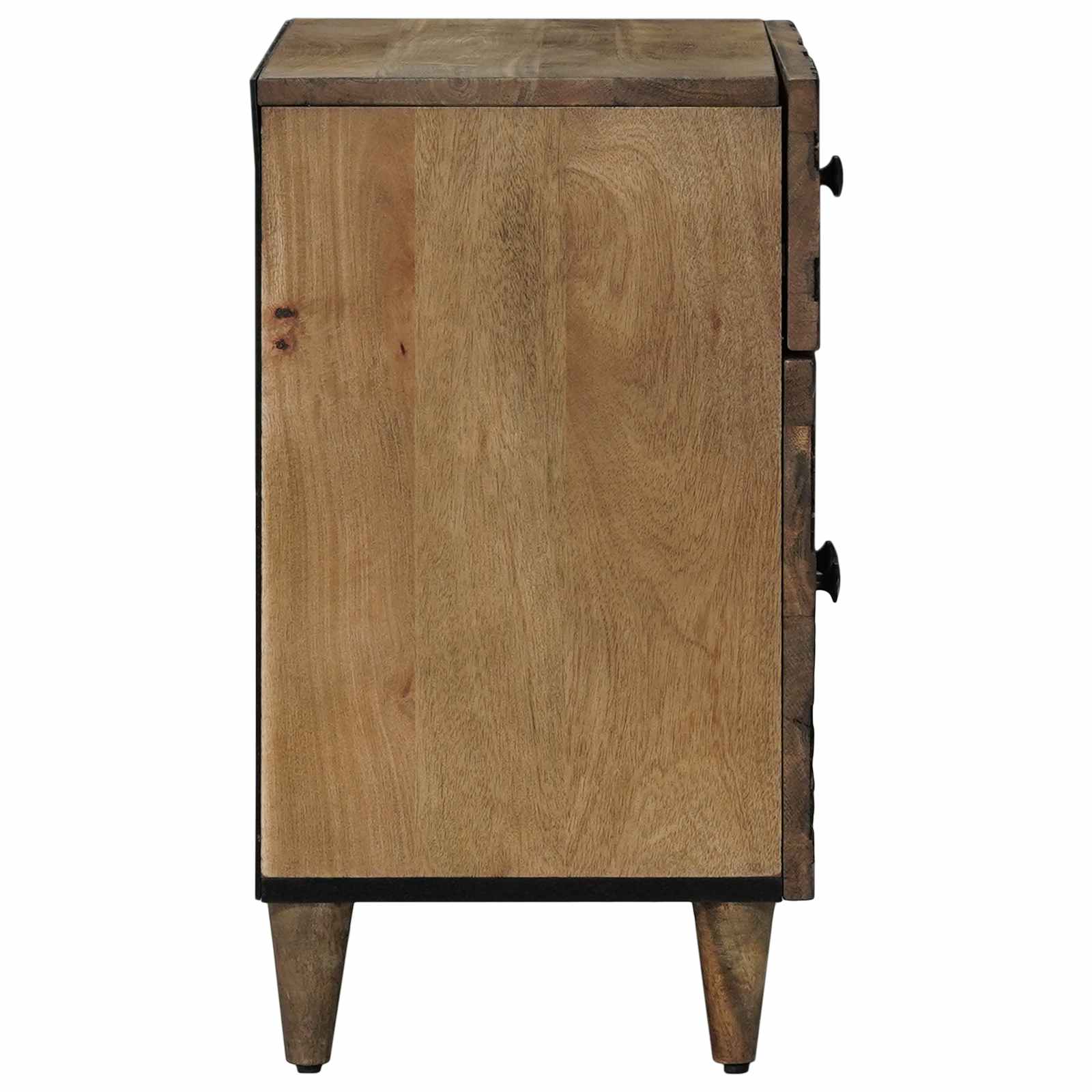 vidaXL Szafka łóżkowa Brązowy 50 x 33 x 60 cm Drewno z mango