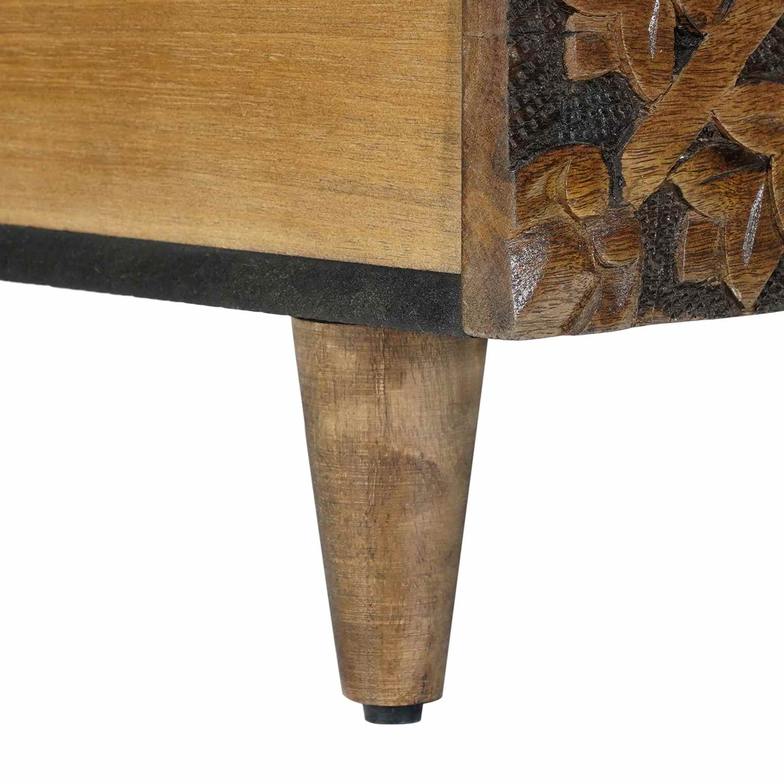 vidaXL Stolik kawowy Brązowy 100 x 54 x 40 cm Drewno z mango