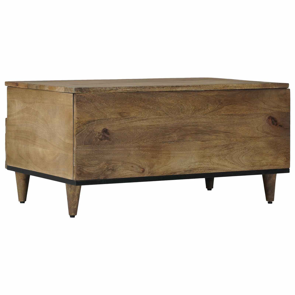 vidaXL Stolik kawowy z szufladą Brązowy 80 x 54 x 40 cm Drewno z mango