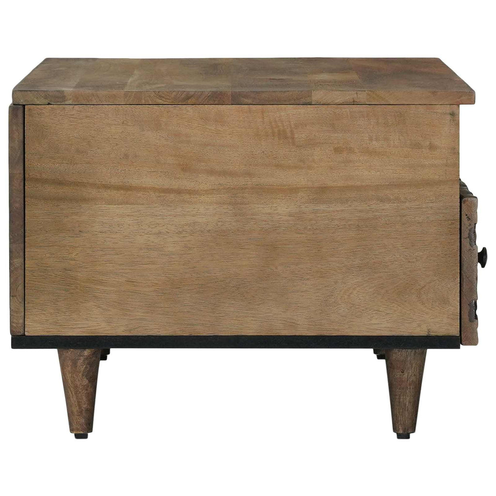 vidaXL Stolik kawowy z szufladą Brązowy 80 x 54 x 40 cm Drewno z mango