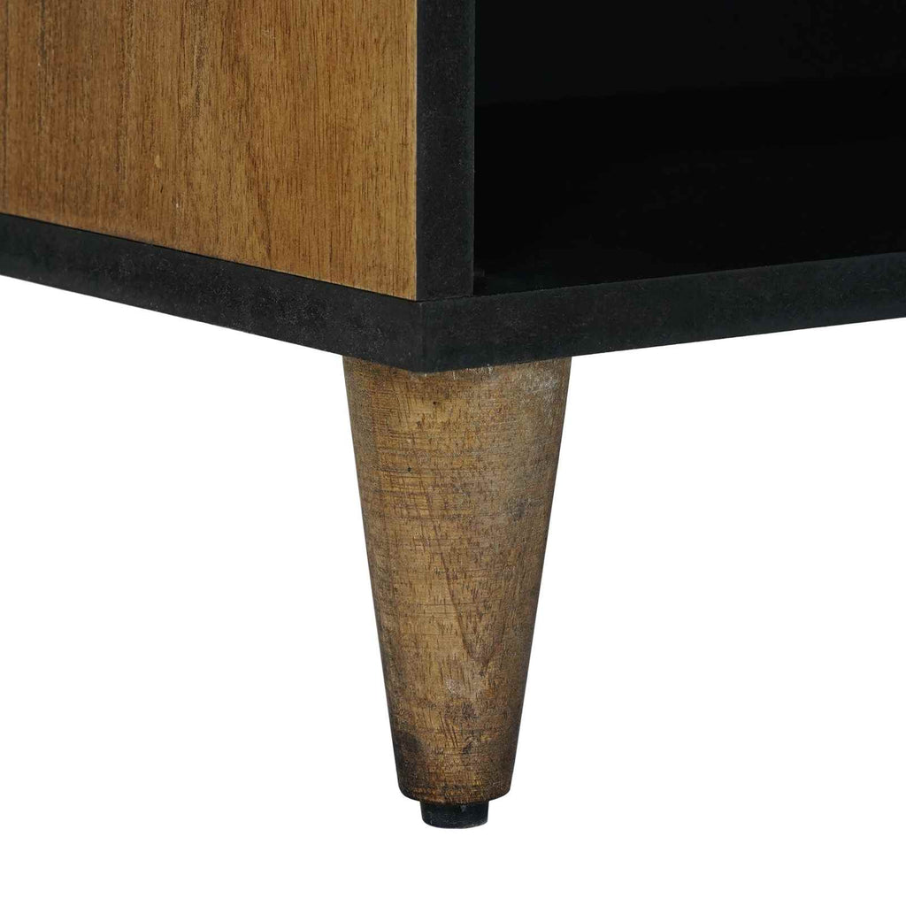 vidaXL Szafka pod telewizor Brązowy 80 x 31,5 x 46 cm Drewno z mango
