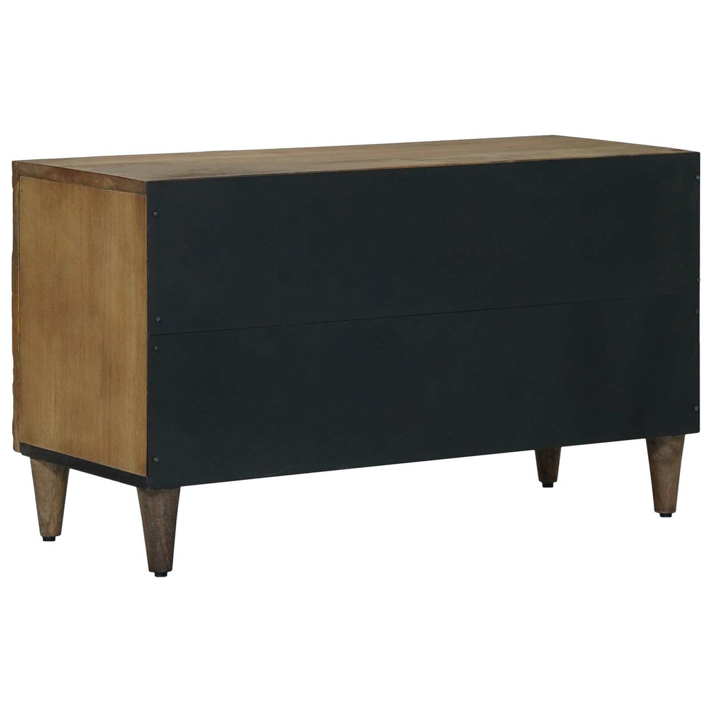 vidaXL Szafka pod telewizor Brązowy 80 x 31,5 x 46 cm Drewno z mango