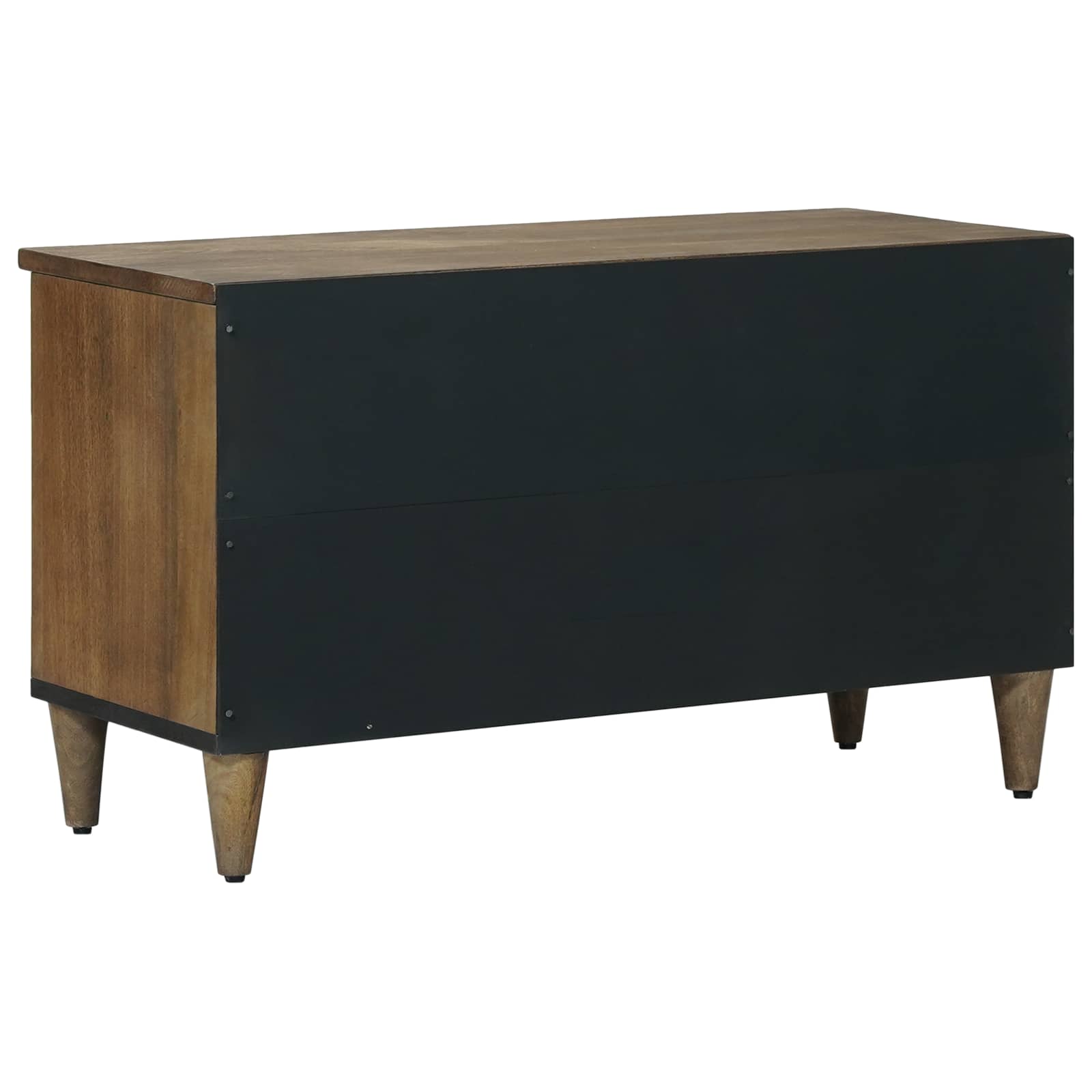 vidaXL Szafka pod telewizor Brązowy 80 x 33,5 x 46 cm Drewno z mango