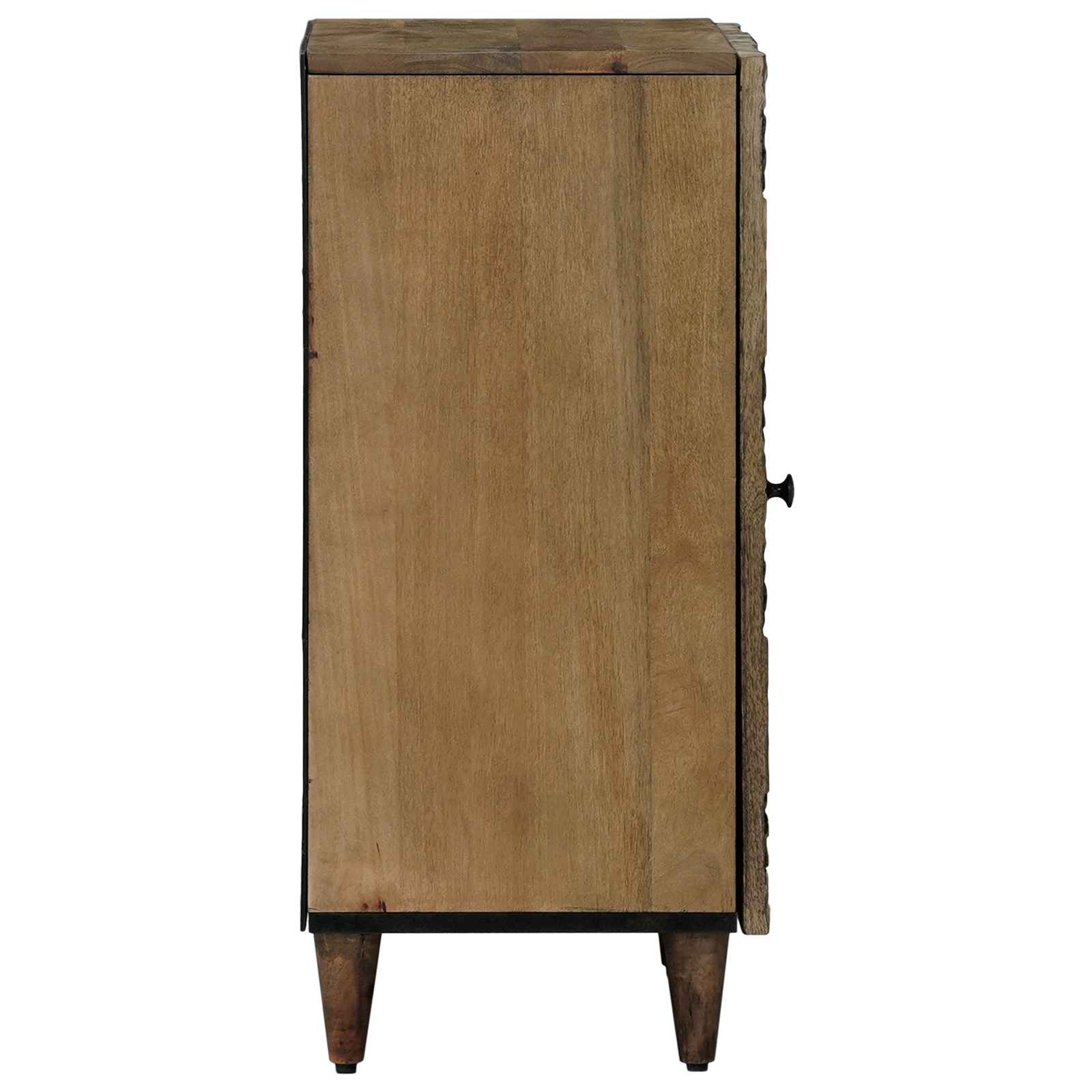 vidaXL Bufet z drzwiami Brązowy 40 x 33,5 x 75 cm Drewno z mango