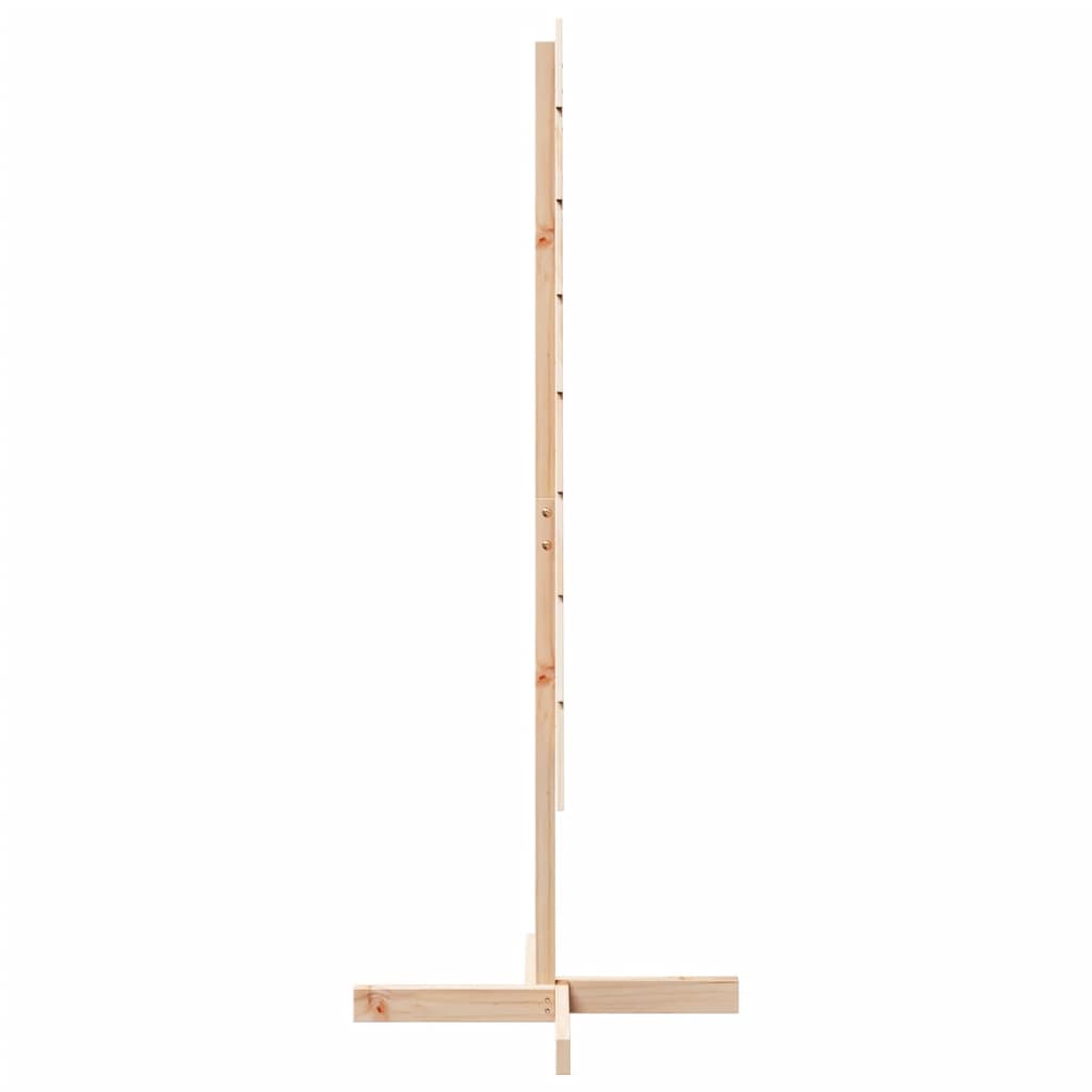 vidaXL Drewniana choinka do udekorowania, 150 cm, lite drewno sosnowe