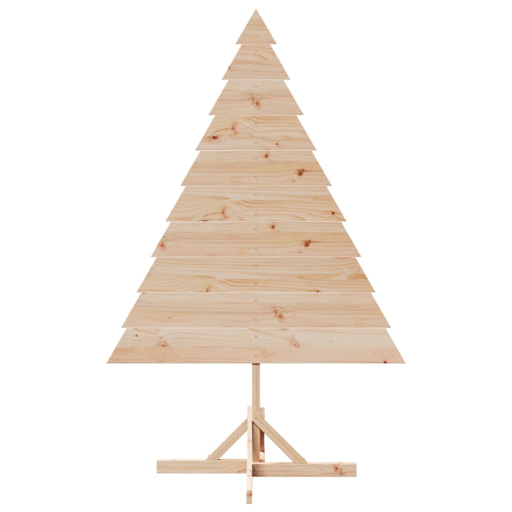 vidaXL Drewniana choinka do udekorowania, 180 cm, lite drewno sosnowe