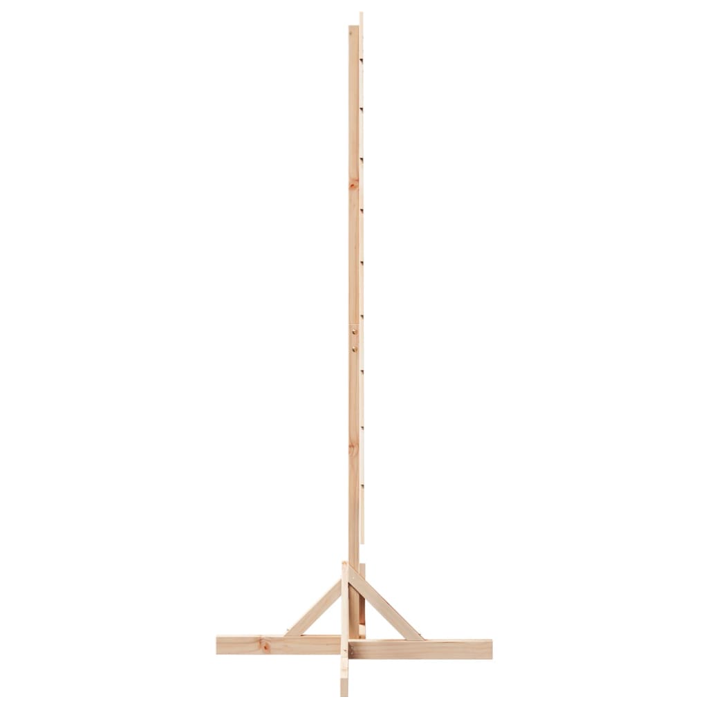 vidaXL Drewniana choinka do udekorowania, 180 cm, lite drewno sosnowe