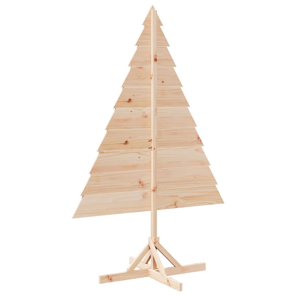 vidaXL Drewniana choinka do udekorowania, 180 cm, lite drewno sosnowe