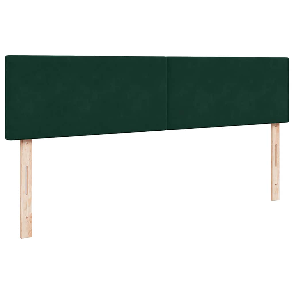 vidaXL Rama łóżka otomana z materacami, zielona, 200x200 cm, aksamit