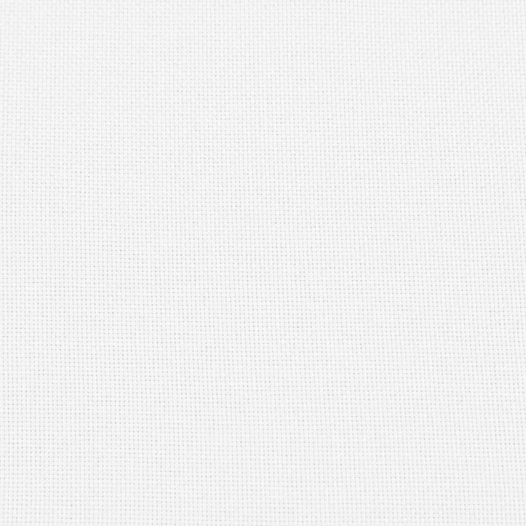 vidaXL Krzesło obrotowe podłogowe białe 70x51x79 cm Tkanina