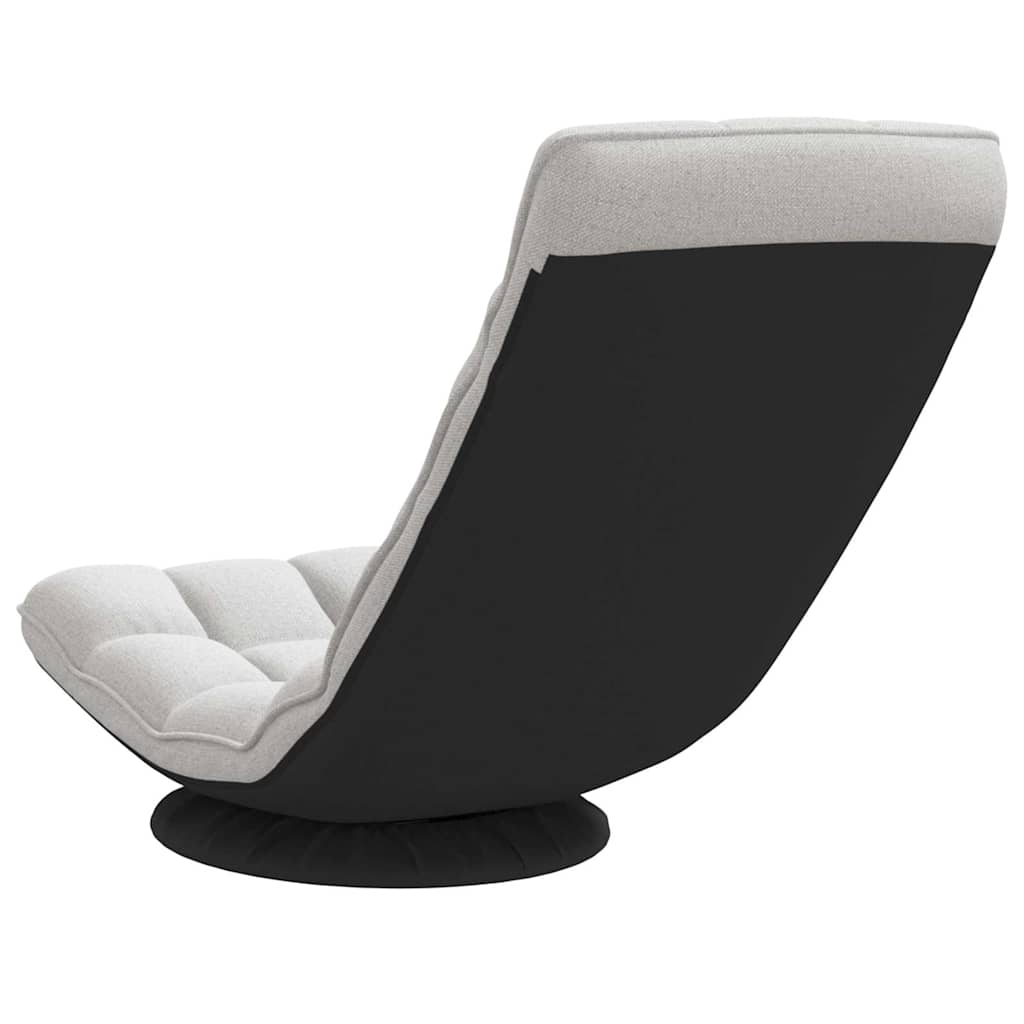 vidaXL Krzesło obrotowe podłogowe Cloud Grey 70x51x79 cm Tkanina