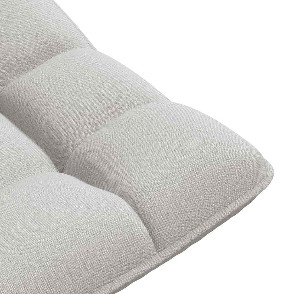 vidaXL Krzesło obrotowe podłogowe Cloud Grey 70x51x79 cm Tkanina