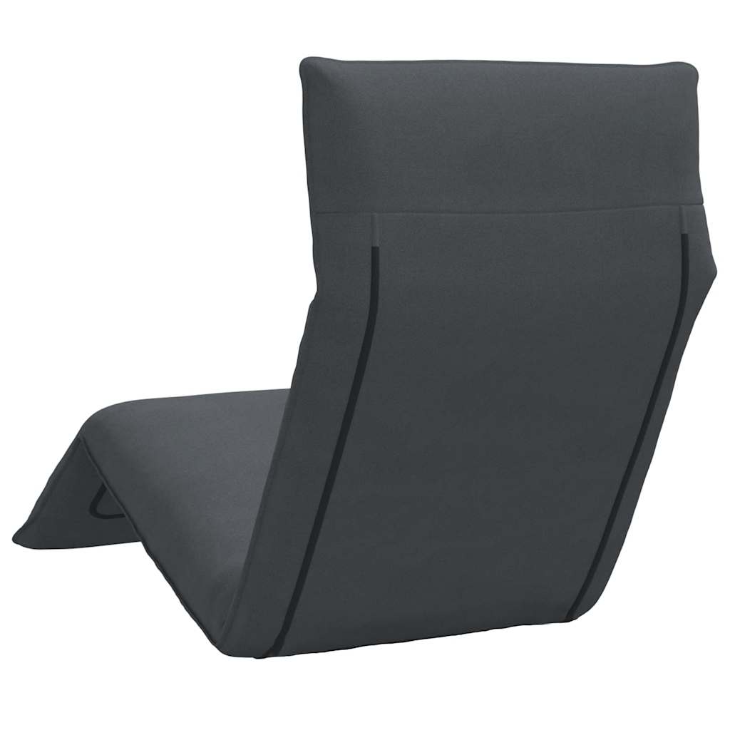 vidaXL Leżak składany Antracyt 175x54x8,5 cm Tkanina Oxford
