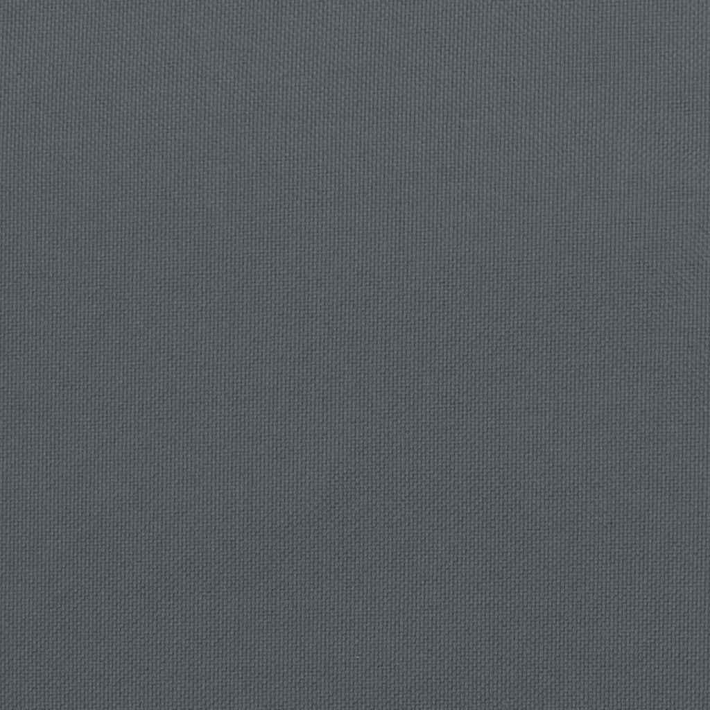 vidaXL Leżak składany Antracyt 175x54x8,5 cm Tkanina Oxford