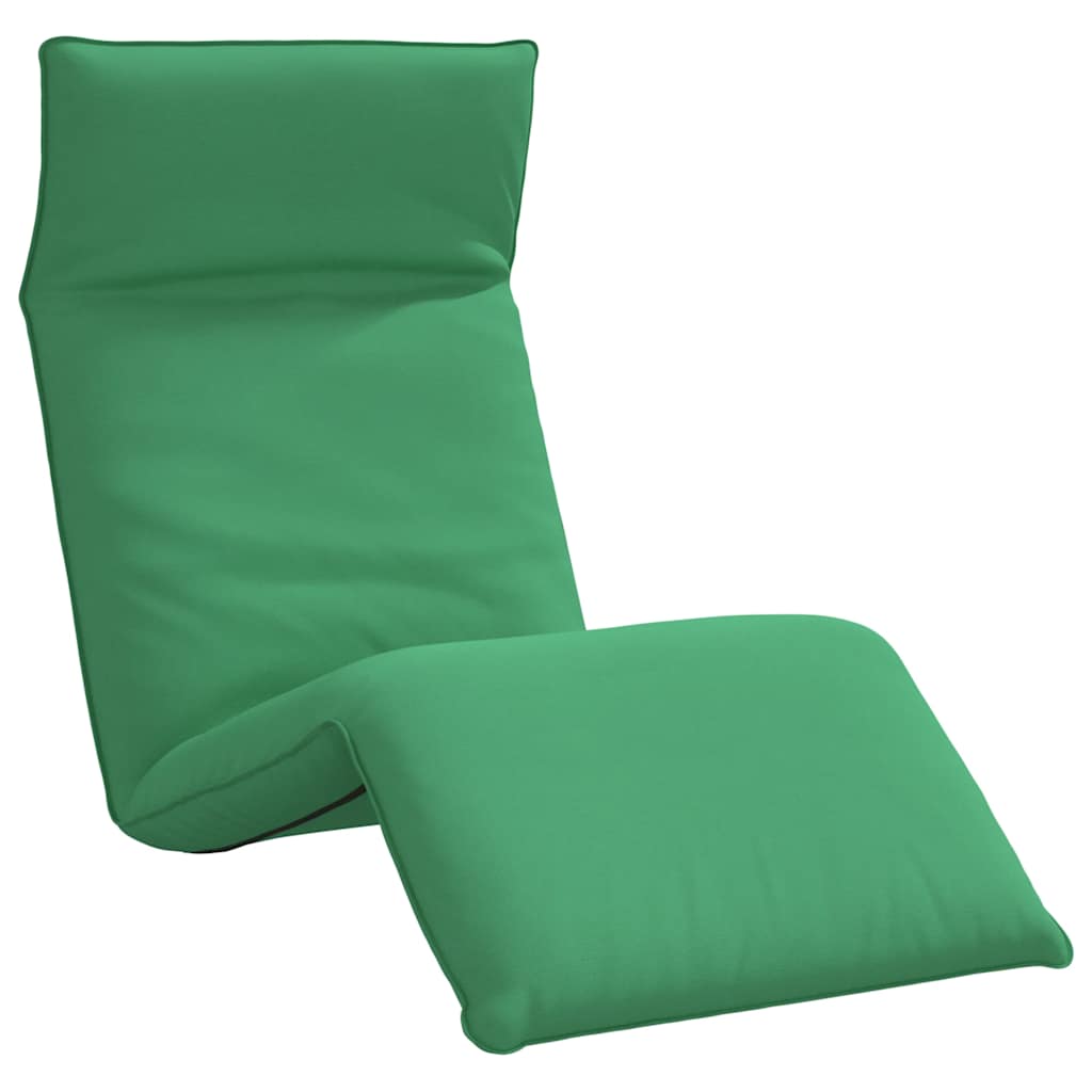 vidaXL Leżak składany zielony 175x54x8,5 cm Oxford Fabric