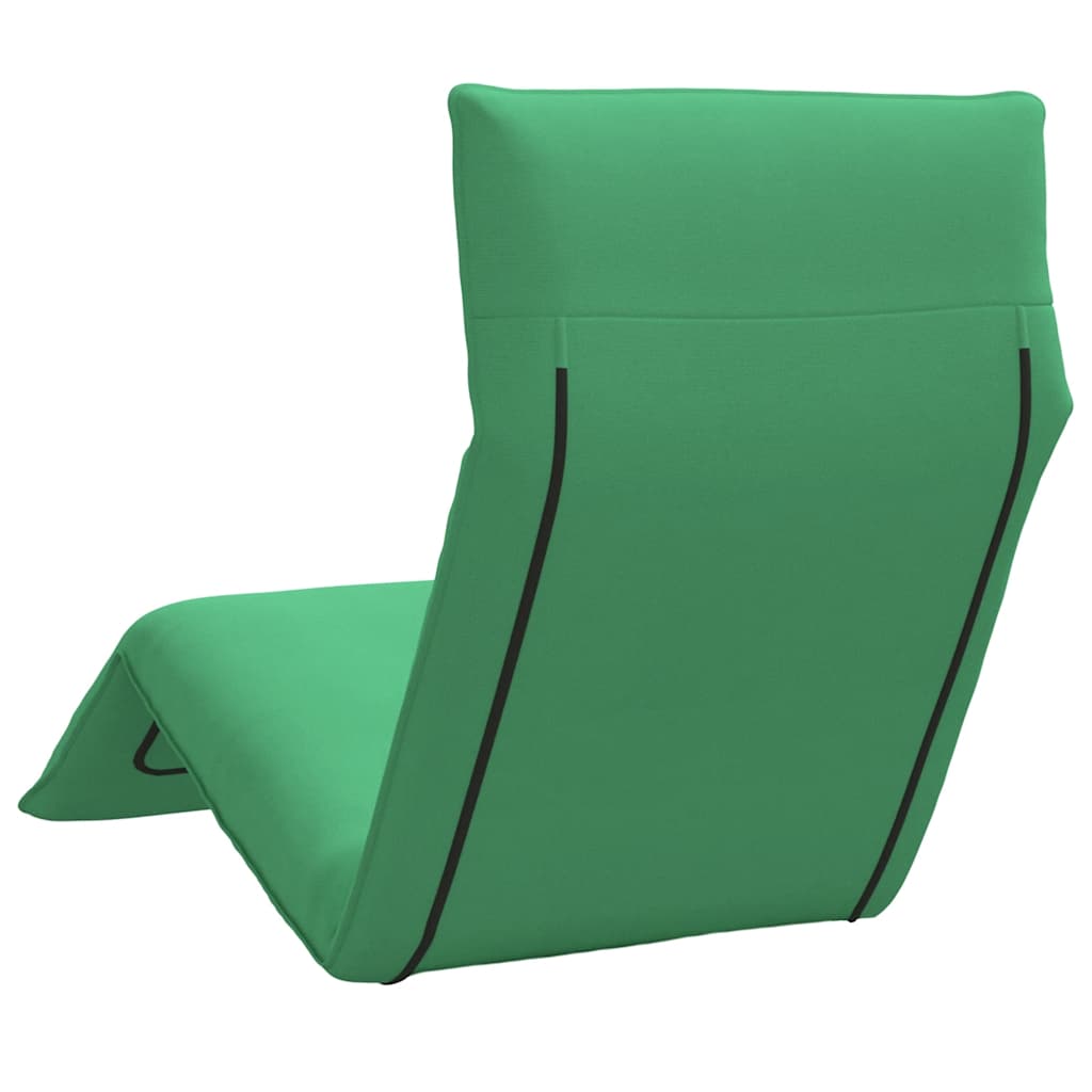 vidaXL Leżak składany zielony 175x54x8,5 cm Oxford Fabric