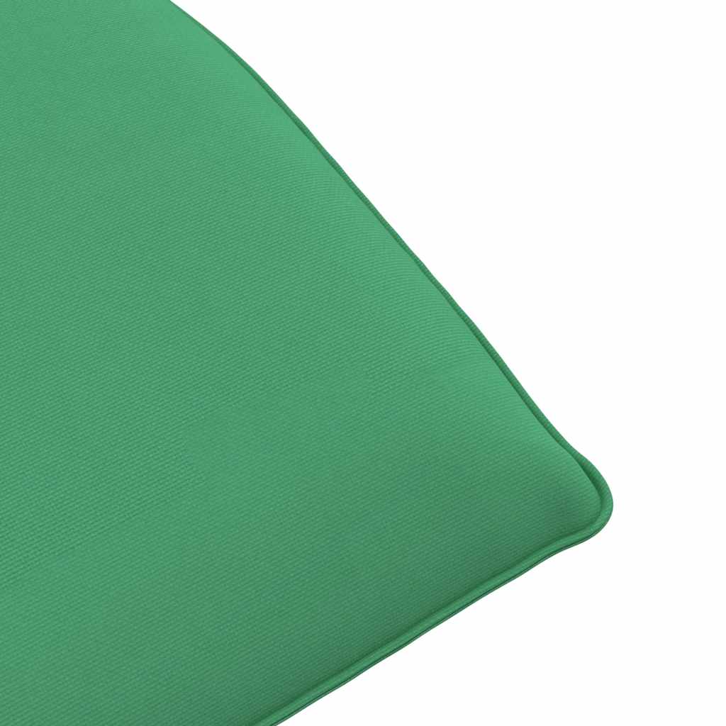 vidaXL Leżak składany zielony 175x54x8,5 cm Oxford Fabric
