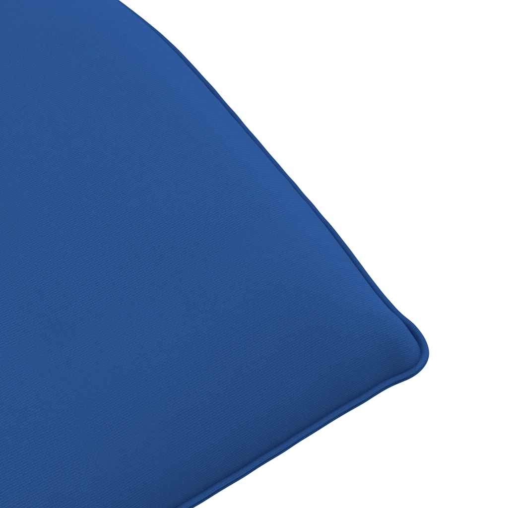 vidaXL Leżak składany Royal Blue 175x54x8,5 cm Oxford Fabric