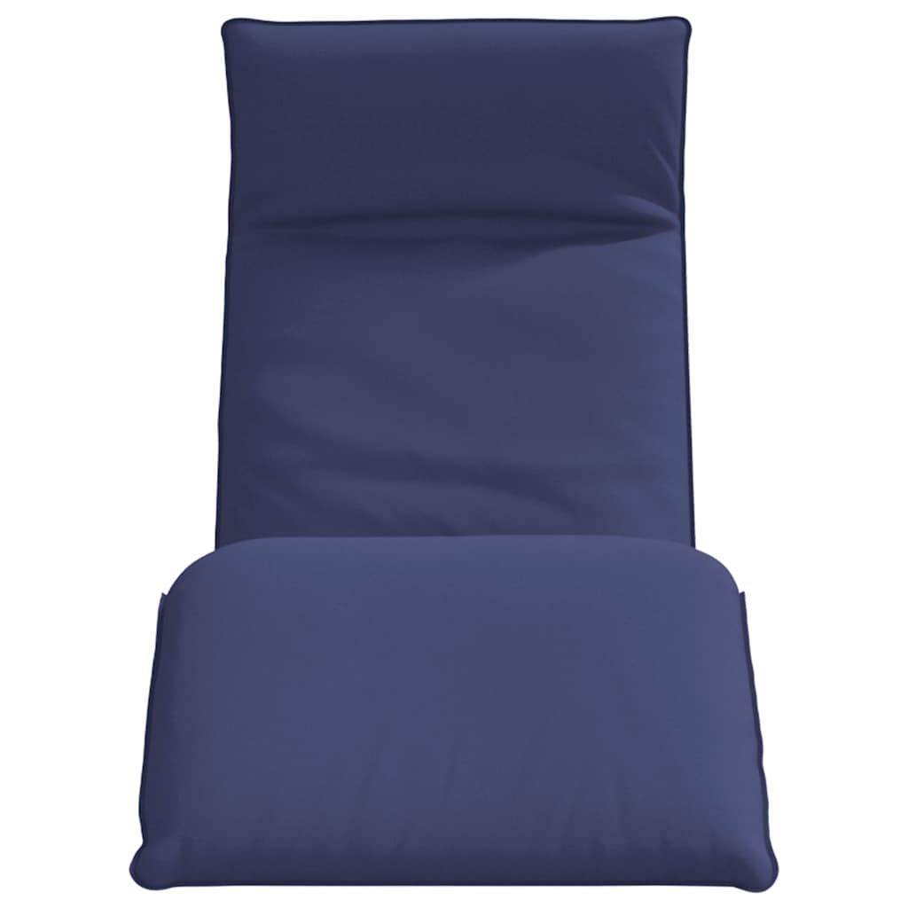 vidaXL Leżak składany granatowy 175x54x8,5 cm tkanina Oxford