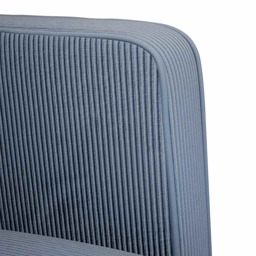 vidaXL Sofa Fotel z Podłokietnikami Niebieski 54 cm Tkanina Corduroy