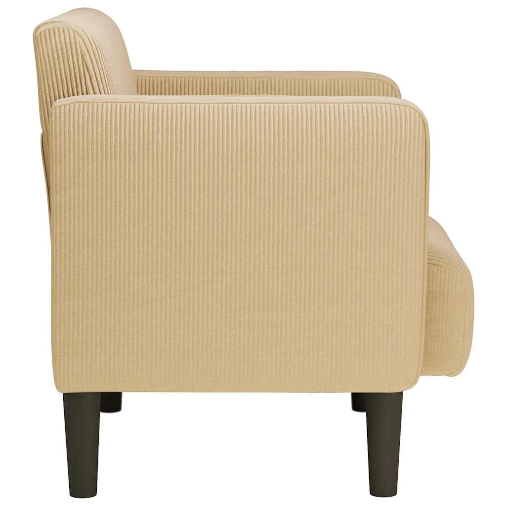 vidaXL Sofa Fotel z Podłokietnikami Szarozielony 54 cm