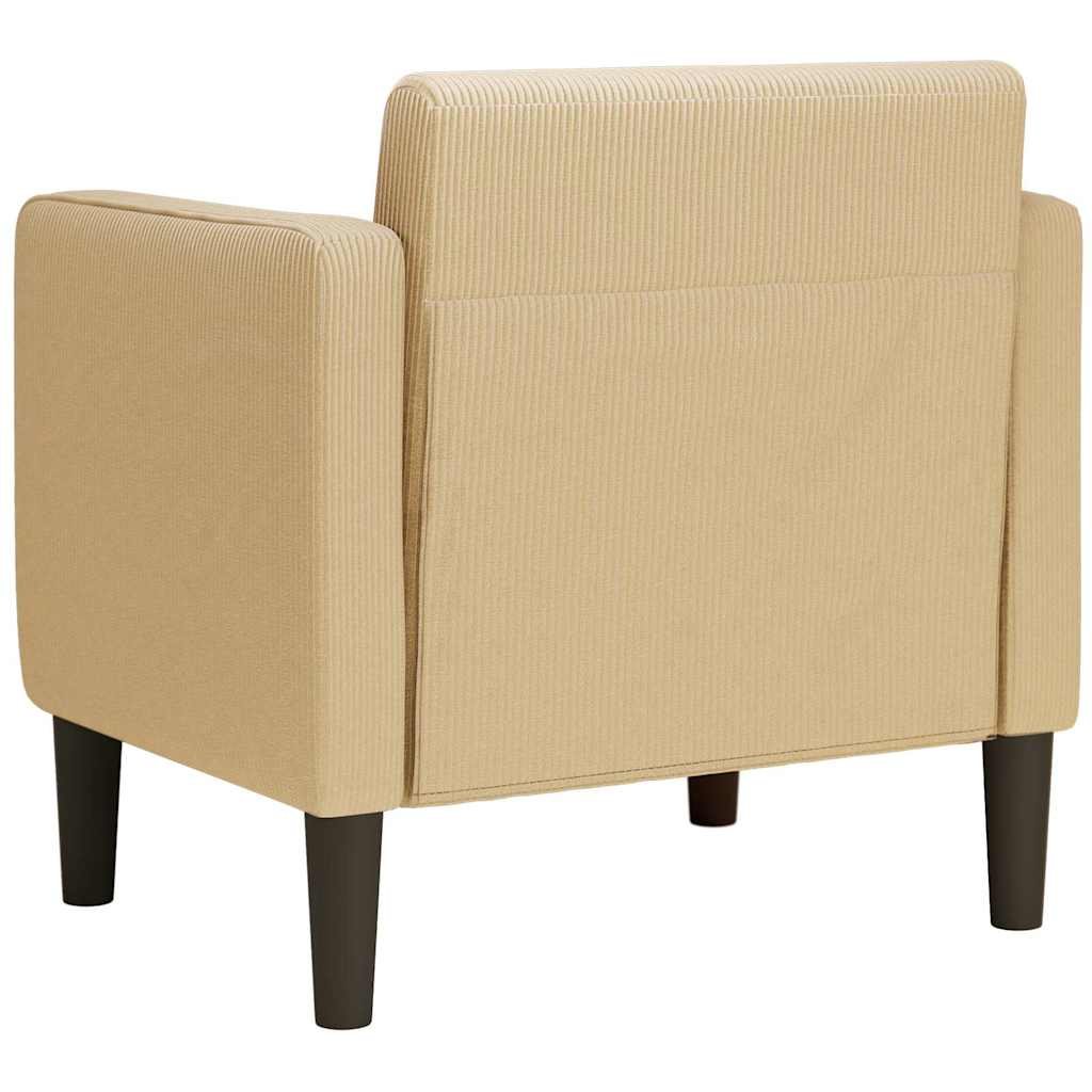 vidaXL Sofa Fotel z Podłokietnikami Szarozielony 54 cm