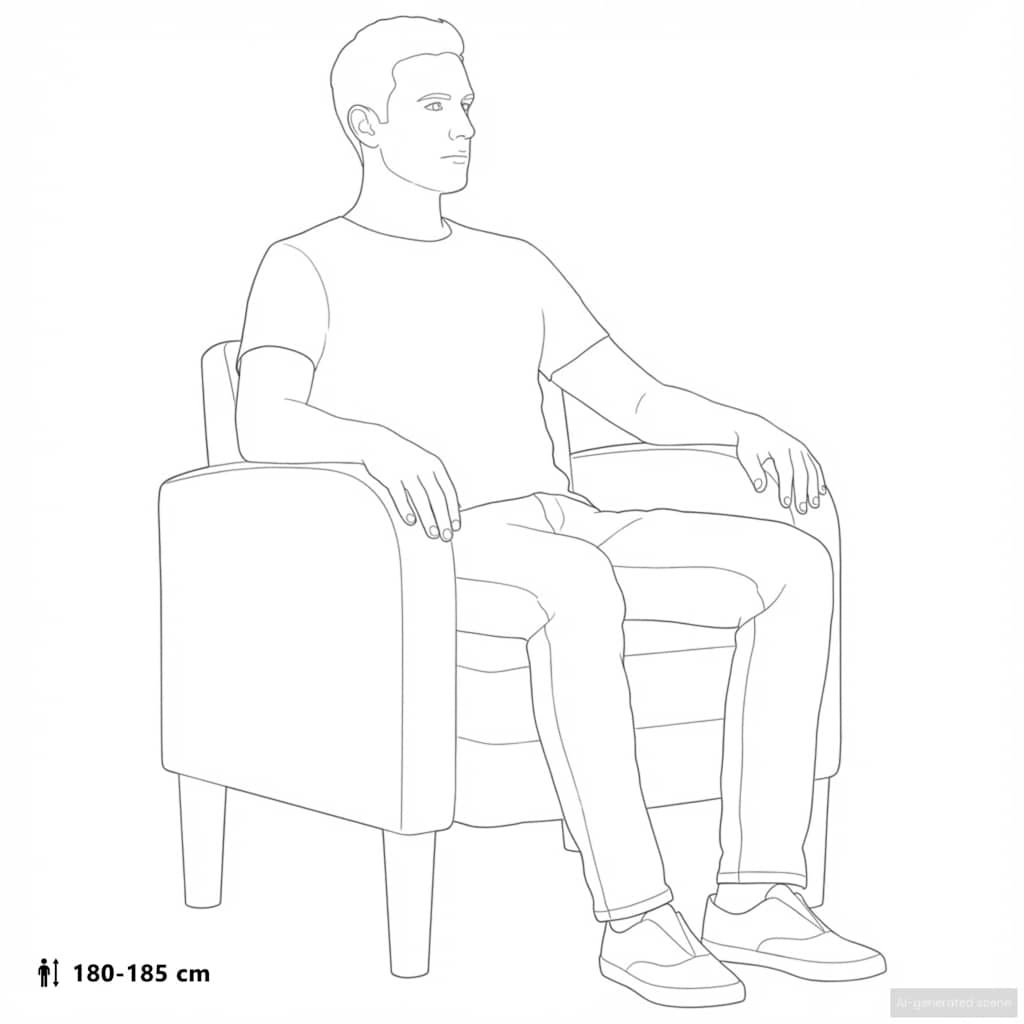 vidaXL Sofa Fotel z Podłokietnikami Szary 54 cm Skóra ekologiczna