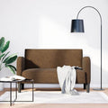 vidaXL Sofa dwuosobowa brązowa 110 cm sztuczna skóra