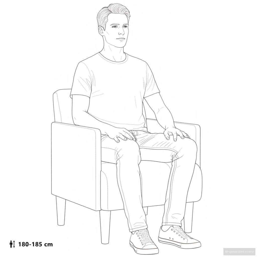 vidaXL Sofa Fotel z Podłokietnikami Kremowy 55 cm Aksamit