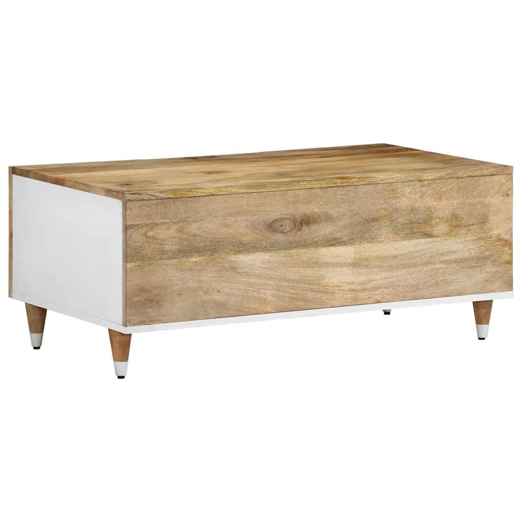 vidaXL Stolik kawowy, 100x54x40 cm, lite drewno mango