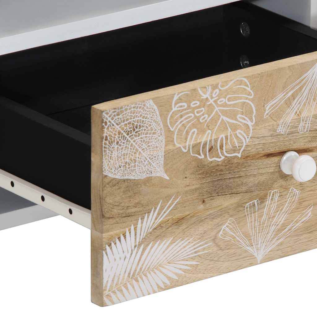 vidaXL Stolik kawowy, 80x54x40 cm, lite drewno mango