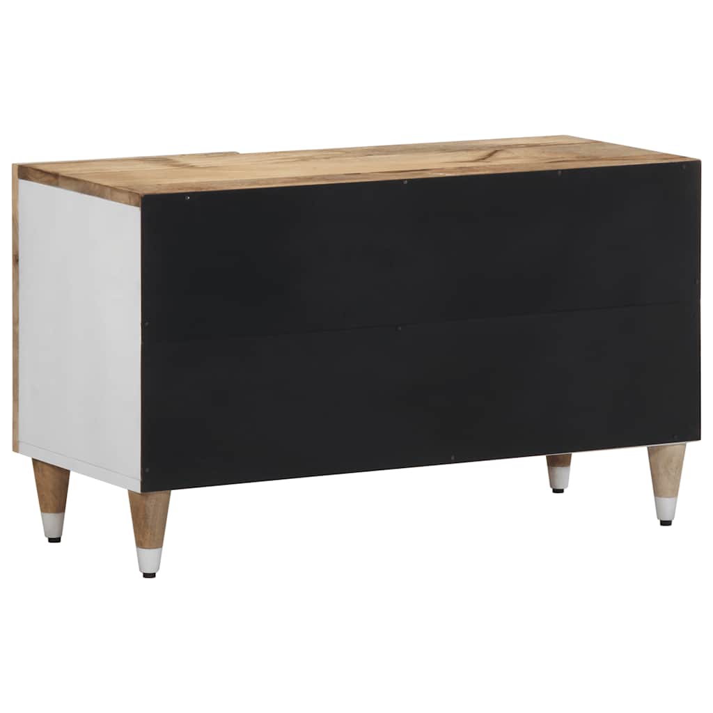 vidaXL Szafka pod telewizor, 80x31,5x46 cm, lite drewno mango