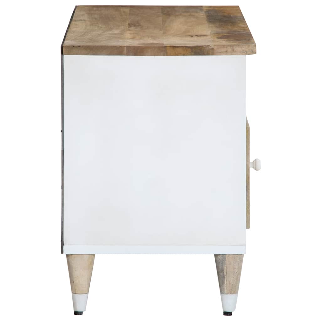 vidaXL Szafka pod telewizor, 100x33,5x46 cm, lite drewno mango