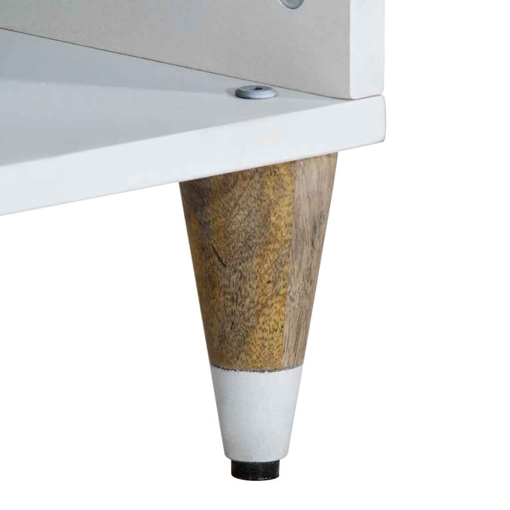 vidaXL Szafka pod telewizor, 100x33,5x46 cm, lite drewno mango