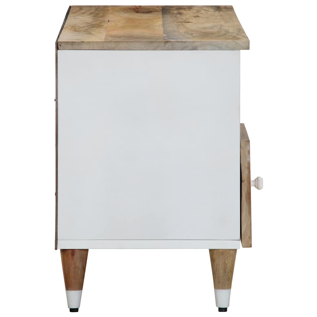 vidaXL Szafka pod telewizor, 100x33,5x46 cm, lite drewno mango