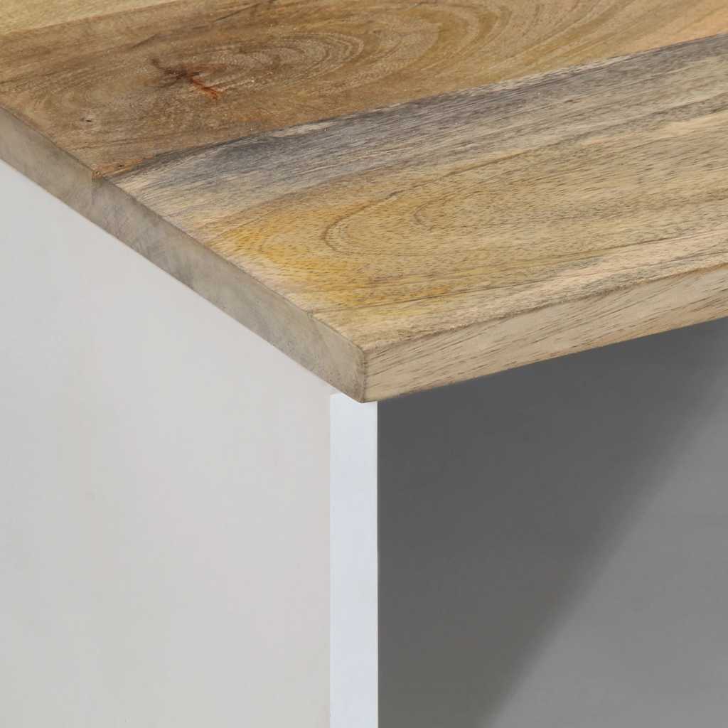 vidaXL Szafka pod telewizor, 100x33,5x46 cm, lite drewno mango