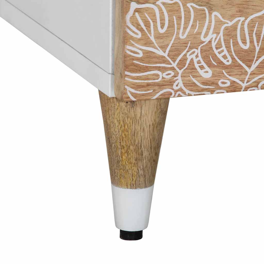 vidaXL Szafka pod telewizor, 100x33,5x46 cm, lite drewno mango