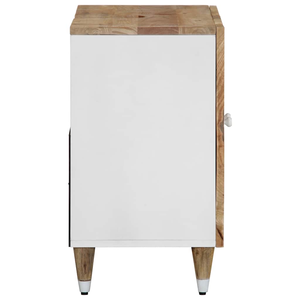 vidaXL Szafka pod umywalkę, 62x33x58 cm, lite drewno mango