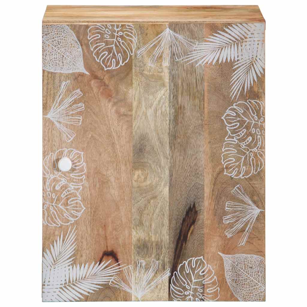 vidaXL Szafka wisząca do łazienki 38x33,5x48 cm Drewno lite Mango