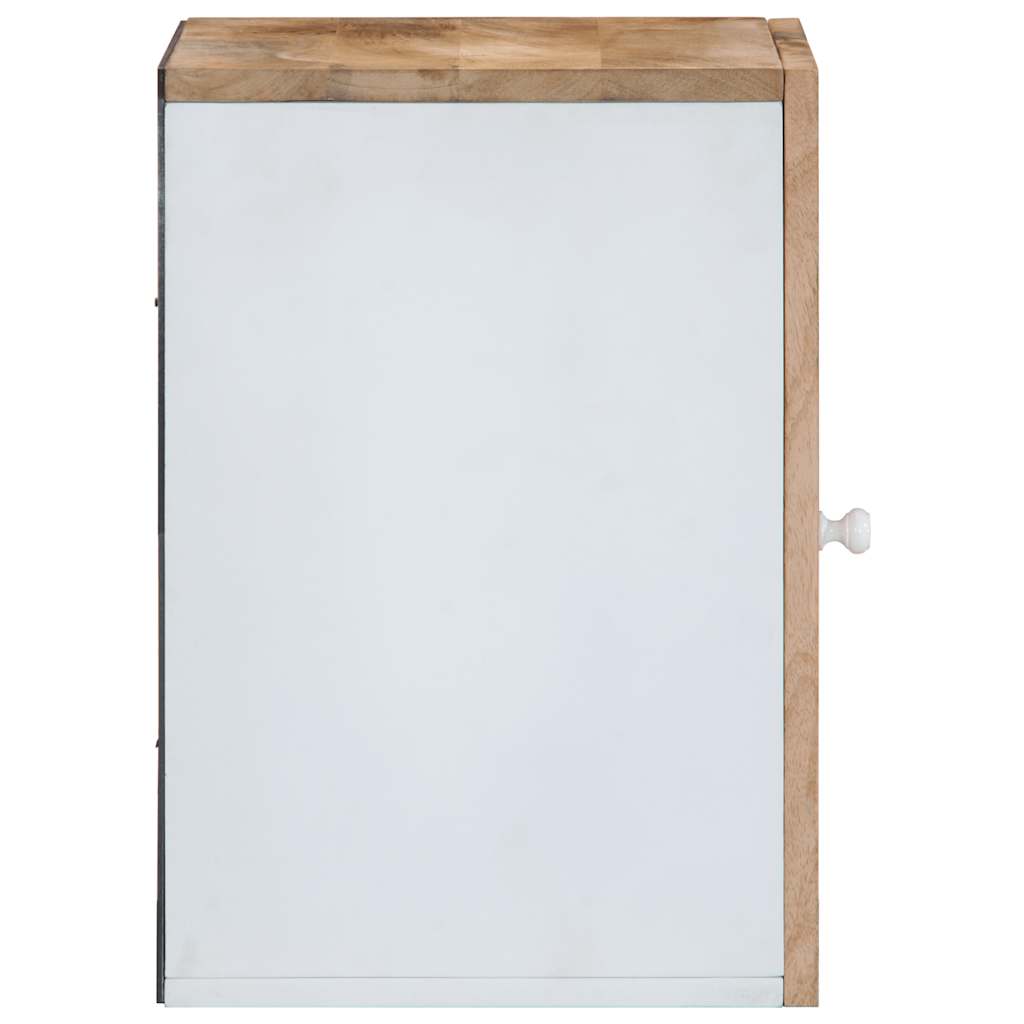 vidaXL Szafka wisząca do łazienki 38x33,5x48 cm Drewno lite Mango