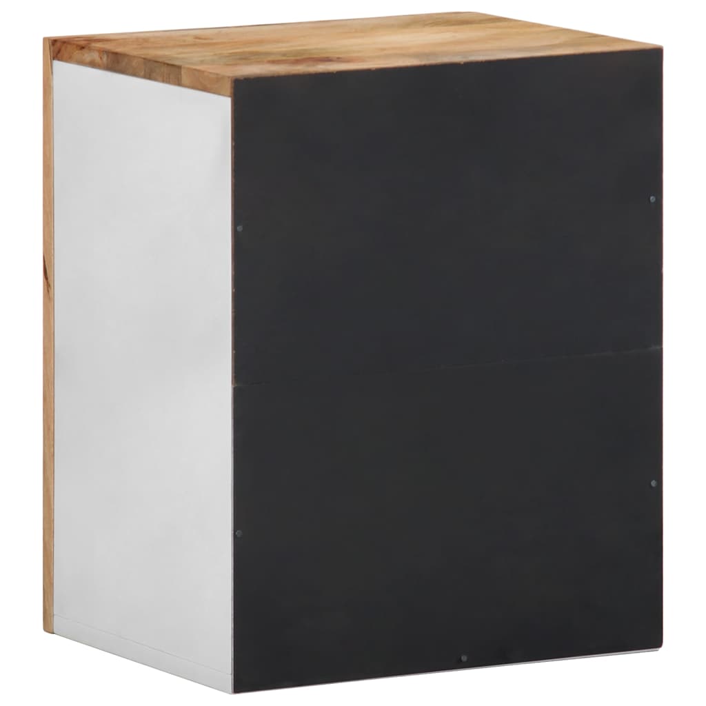 vidaXL Szafka wisząca do łazienki 38x33,5x48 cm Drewno lite Mango