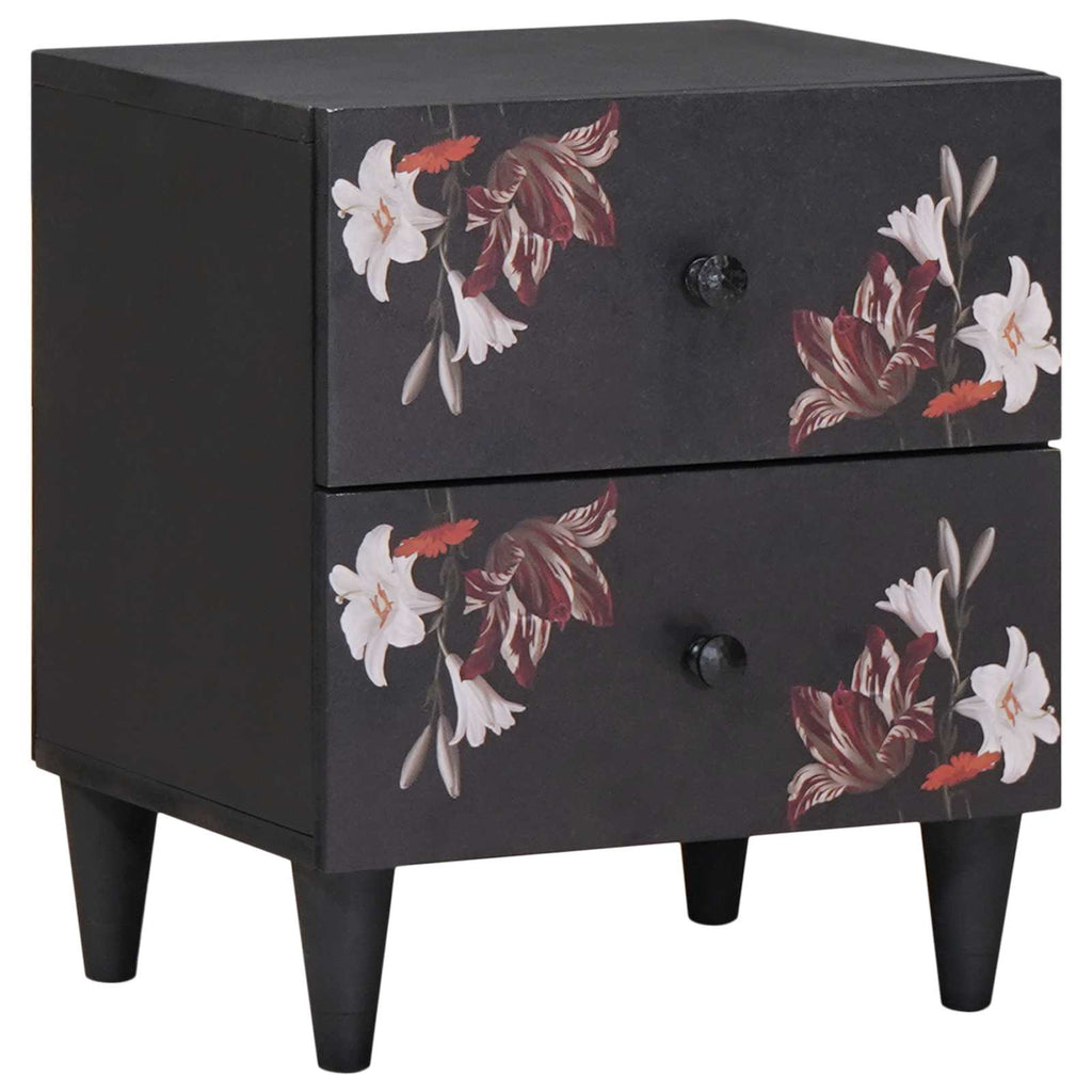 vidaXL Stolik nocny Brązowy 40 x 33,5 x 46 cm Drewno z mango