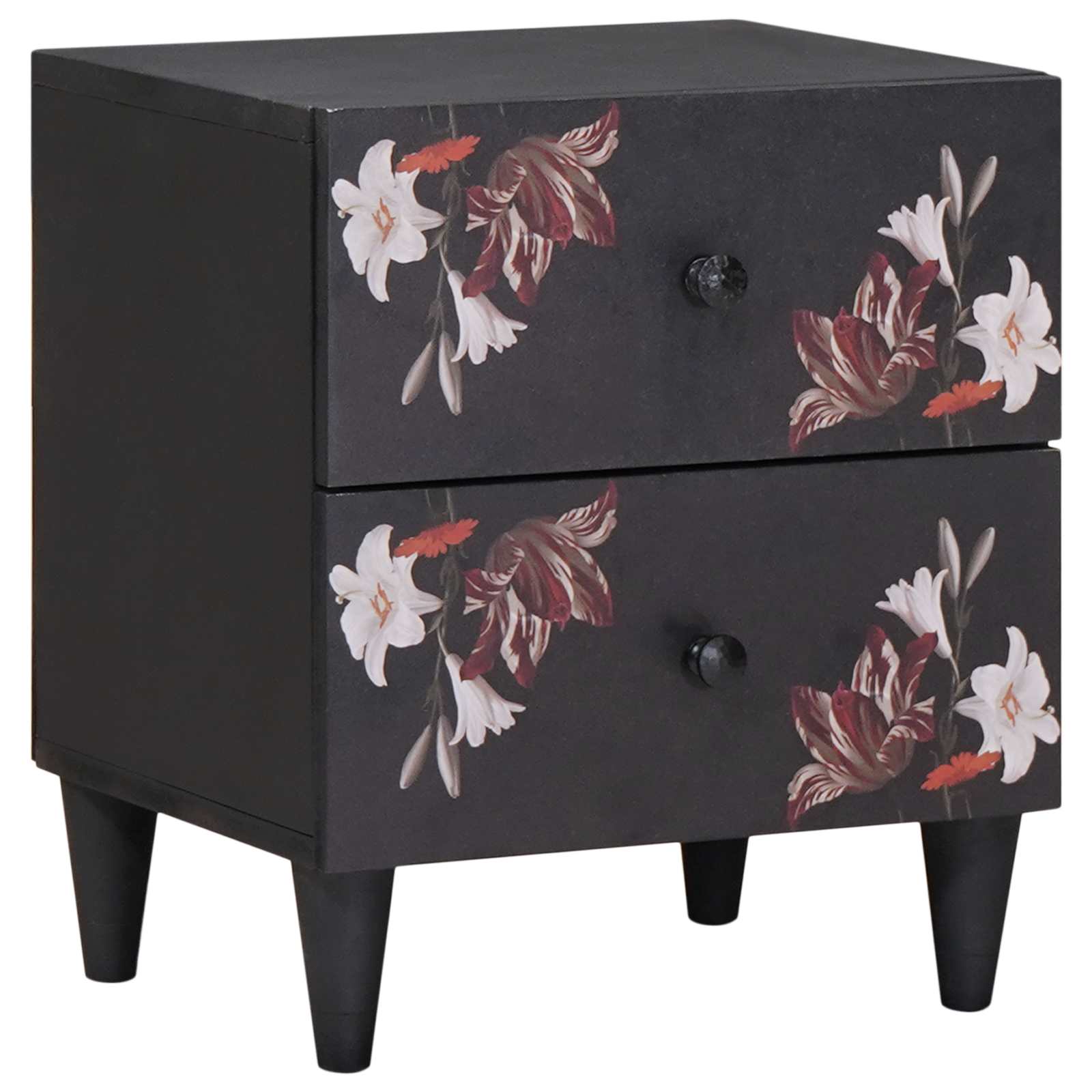 vidaXL Stolik nocny Brązowy 40 x 33,5 x 46 cm Drewno z mango
