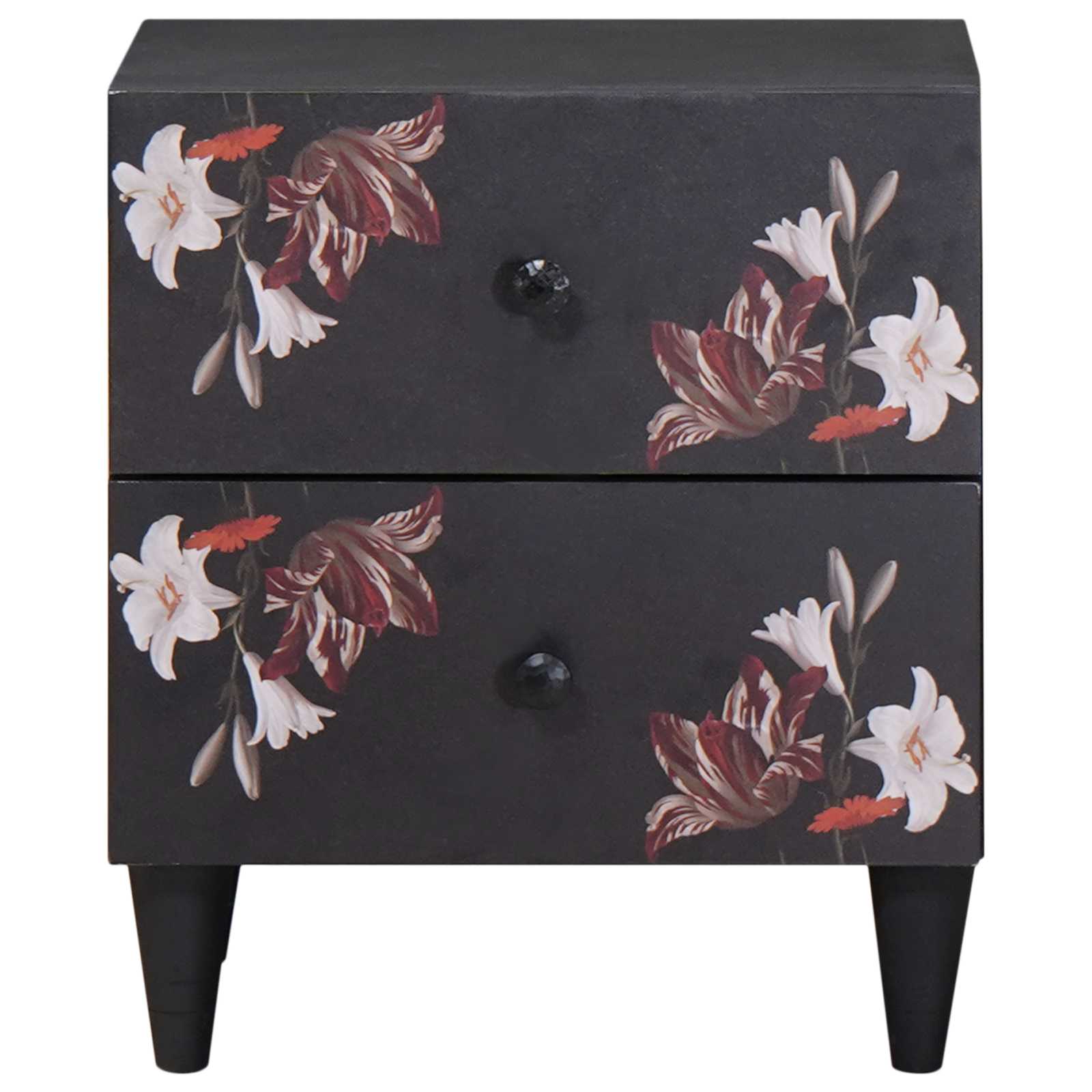vidaXL Stolik nocny Brązowy 40 x 33,5 x 46 cm Drewno z mango