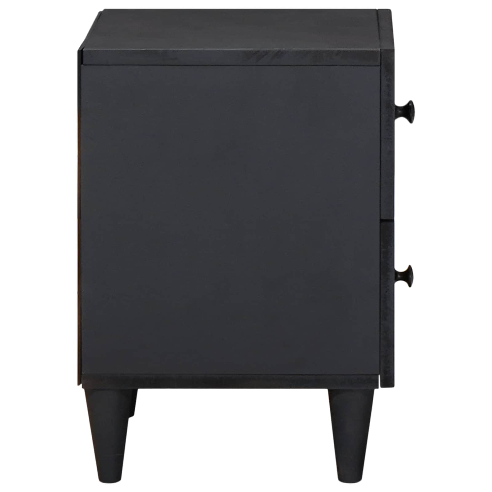vidaXL Stolik nocny Brązowy 40 x 33,5 x 46 cm Drewno z mango